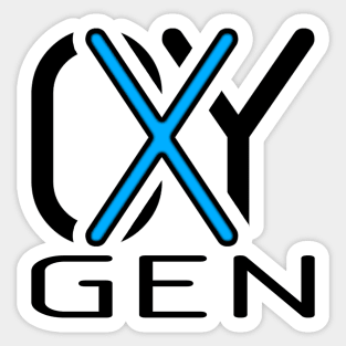 04 - OXYGEN Sticker